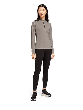 ON | Damen Funktions Zipshirt Climate | kupfer